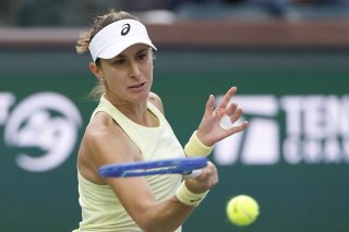 Belinda Bencic affrontera finalement Sofia Kenin pour son entrée en lice à Charleston KEYSTONE/EPA/JOHN G. MABANGLO